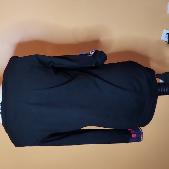 Women's Tunic with plaid detail - Picture 5 of 6